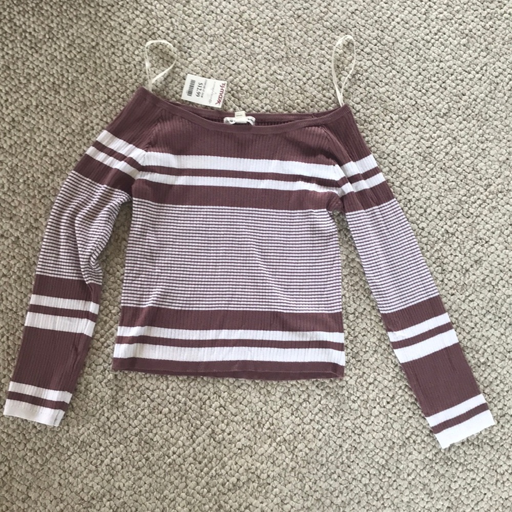 Off the shoulder sweater